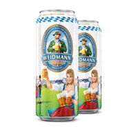 Bia Weidmann Hefeweissbier 5,4% Đức – 24 lon 500ml