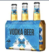 BIA X – Mark Vodka Beer 5.9% – Chai 330ml, thùng 24 Chai