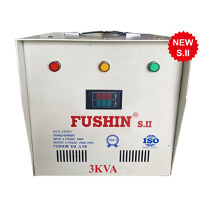 Biến áp cách ly 3 Pha 380V/220V 3KVA – Dây Nhôm