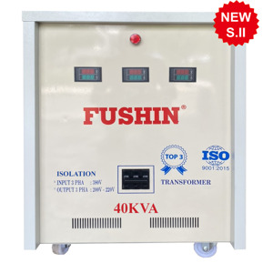 Biến áp cách ly 3 Pha 380V/220V 40KVA – Dây Đồng