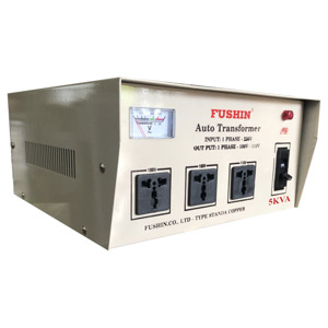 Biến áp tự ngẫu 1 Pha 220V/110V 5KVA-Thông Dụng