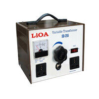 Biến áp vô cấp 1 pha Lioa SD-255