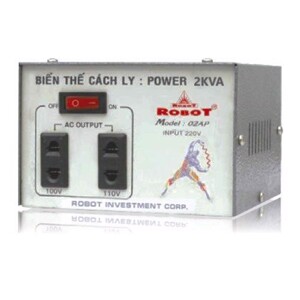 Biến thế cách ly AP15 2KVA