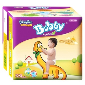 Bỉm dán Bobby Fresh siêu mỏng XXL21