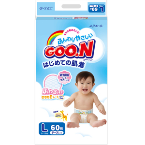 Tã dán Goo.n L60 (dành cho trẻ từ 9-14kg)