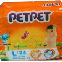 Tã giấy Petpet L24 (dành cho trẻ từ 10-14kg)