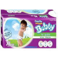 Tã quần Bobby XL32 (dành cho trẻ từ 12-17kg)