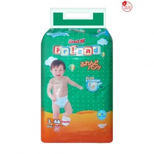 Tã quần Goo.n Friend L46 (dành cho trẻ từ 10-14kg)