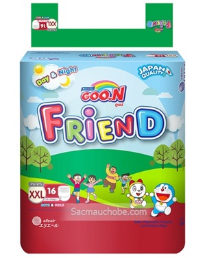 Bỉm quần Goo.n Friend XXL16