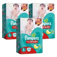 Bỉm quần Pamper L54 (54 miếng)