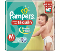 Tã quần Pampers M22