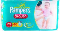 Tã quần Pampers M40