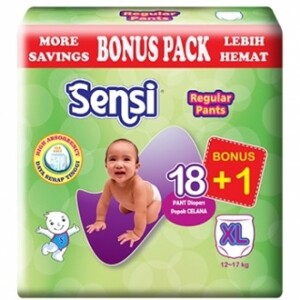 Tã quần Sensi XL18 (dành cho trẻ từ 12-17kg)