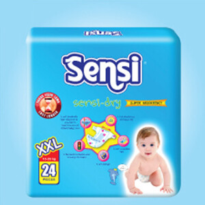 Tã dán Sensi XXL24 (dành cho trẻ từ 15-25kg)