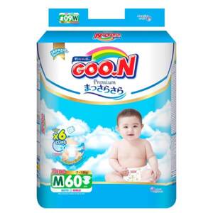 Bỉm - Tã dán Goon Premium M60 - 60 miếng (cho bé 7-12kg)