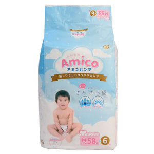 Bỉm - Tã quần Amico size XXL 26 + 2 miếng (Cho bé ≥15kg)