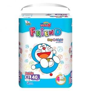 Bỉm - Tã quần Goon Friend size XL - 40 miếng (cho bé 12 - 17kg)