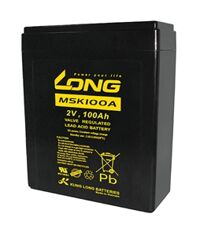 Bình ắc quy kín khí Long 2V-100Ah (MSK100A)