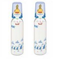 Bình sữa cổ hẹp cao su Nuk 240ml