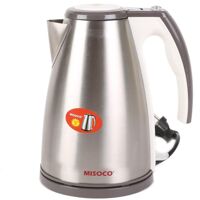 Bình - Ấm đun nước siêu tốc Misoco MSK18STX (MSK-18STX) - 1.8 lít, 1850-2000W