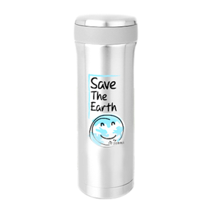 Bình giữ nhiệt hai lớp Save The Earth Zebra 112921 450m