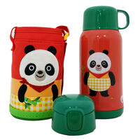 Bình giữ nhiệt Lock&Lock Cartoon Kids Vacuum Panda - LHC1435 550ml