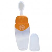 Bình muỗng ăn dặm silicone mềm 150ml AM5103