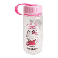 Bình nước bằng nhựa Hello Kitty LKT612B 400ml