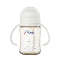 Bình ống hút PPSU Richell RC99123 trắng (200ml)