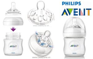 Bình sữa mô phỏng tự nhiên Philips Avent Natural 125ml