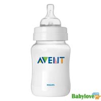 Bình sữa Avent nhựa PP 260ml SCF68317