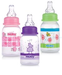 Bình sữa chống sặc cổ hẹp Nuby Non-Drip 120 ml