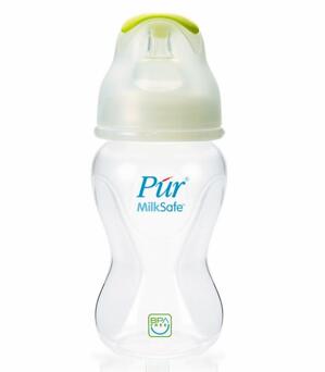 Bình sữa cổ rộng Milk Safe Pur PUR9812 - 250ml