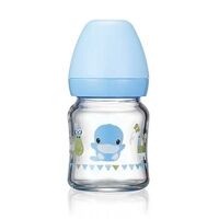 Bình sữa cổ rộng thủy tinh Kuku KU5864 - 120ml