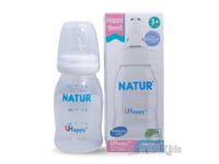 Bình sữa cổ thường Natur Uhappy 120ml