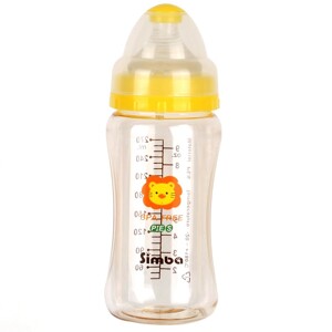 Bình sữa hồ lô cổ rộng Pes SimBa  S6862 - 270 ml