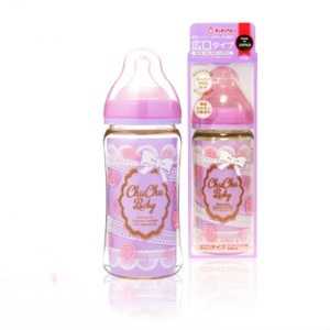 Bình sữa cổ rộng Chuchu Baby PPSU - 240ml