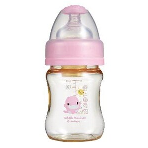 Bình Sữa Nhựa PES Cổ Rộng Kuku KU5826 - 140 ml