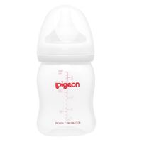 Bình sữa nhựa PP Pigeon Plus SoftTouch siêu mềm 160 ml