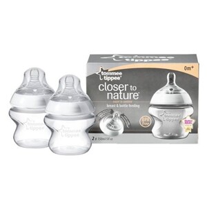 Bộ 2 bình sữa nhựa Tommee Tippee 421136/38 - 260ml