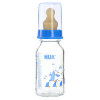 Bình sữa Nuk cổ hẹp cao su 125ml