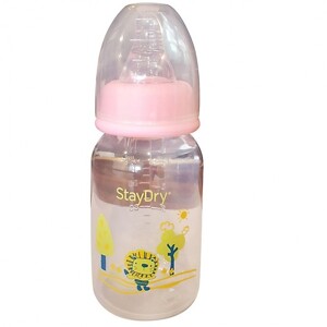 Bình sữa PP cổ hẹp StayDry 140ml