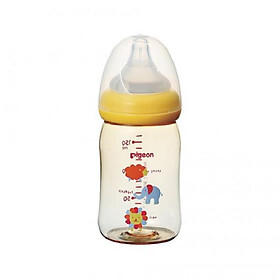 Bình sữa PPSU Plus Pigeon thú cưng 160ml