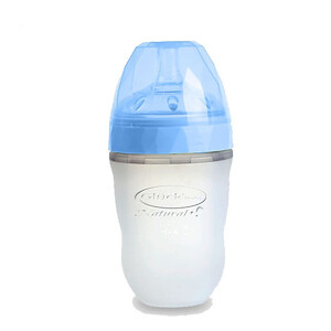 Bình sữa silicone Gluck Baby kim cương MMD 240ml