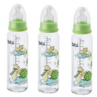 Bình sữa thuỷ tinh BiBi 109574 - 240ml