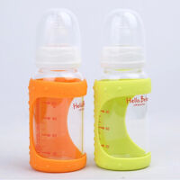 Bình sữa  thủy tinh Hello Bebe HBB103G - HBB103Y - 120 ml