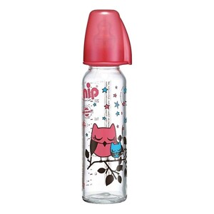 Bình sữa thủy tinh  NIP NIP35072 250 ml