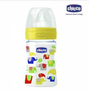 Bình sữa Voi con núm silicon 150ml