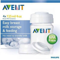 Bình trữ sữa avent SCF680.04 125 ml