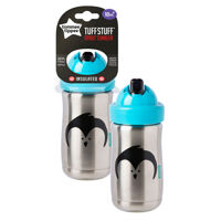 Bình uống nước giữ nhiệt có ống hút Stainless Steel Tommee Tippee - 300ml, từ 18 tháng